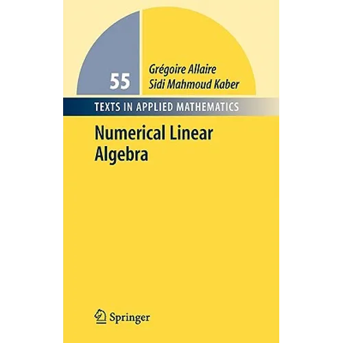 Numerical Linear Algebra - Hardcover