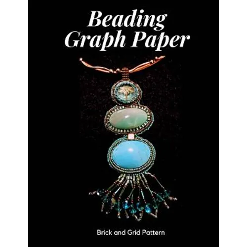 Beading Graph Paper - Brick and Grid Pattern: 8.5 x 11