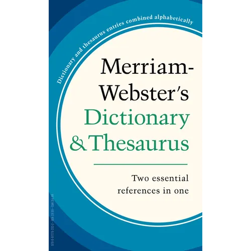 Merriam-Webster's Dictionary & Thesaurus - Mass Market Paperbound