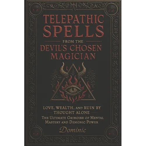 Telepathic Spells from the Devil's Chosen Magician: Love, Wealth, and Ruin by Thought Alone - The Ultimate Grimoire of Mental Mastery and Demonic Powe - Paperback