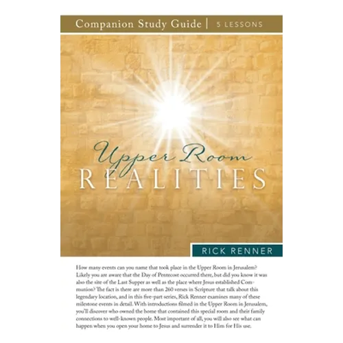 Upper Room Realities Study Guide - Paperback