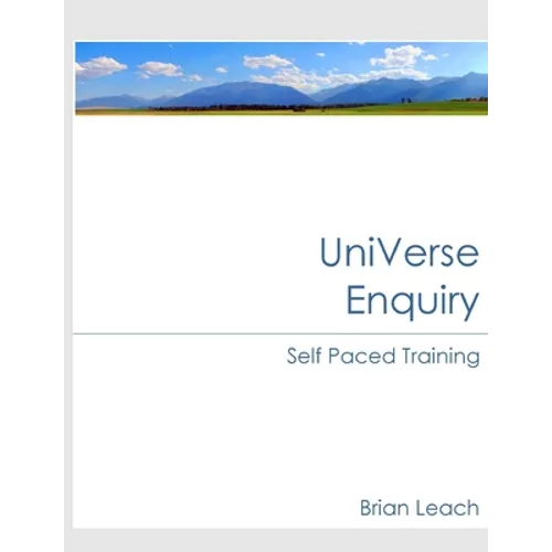 UniVerse Enquiry Self Paced Training - Paperback