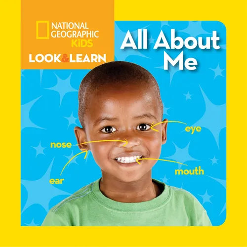 National Geographic Kids Look & Learn: All about Me - Board Book