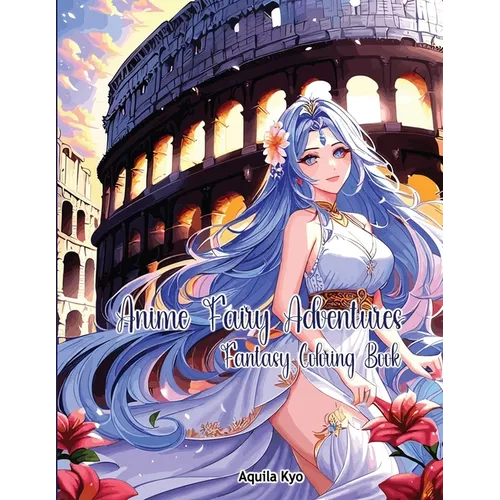 Anime Fairy Adventures Coloring Book - Paperback