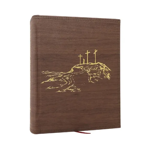 Nkjv, Journal the Word Reference Bible: Let Scripture Explain Scripture. Reflect on What You Learn (Brown Leathersoft Over Board, Red Letter, Comfort