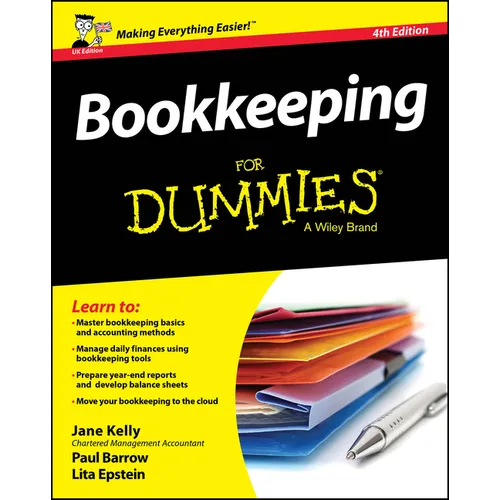 Bookkeeping for Dummies, UK Edition - Paperback