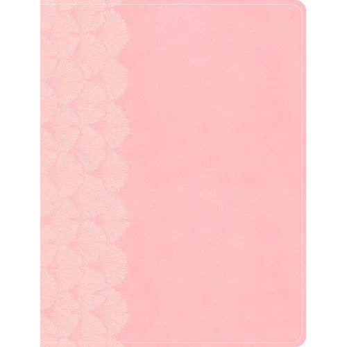 KJV Notetaking Bible, Large Print Edition, Soft Pink Leathertouch