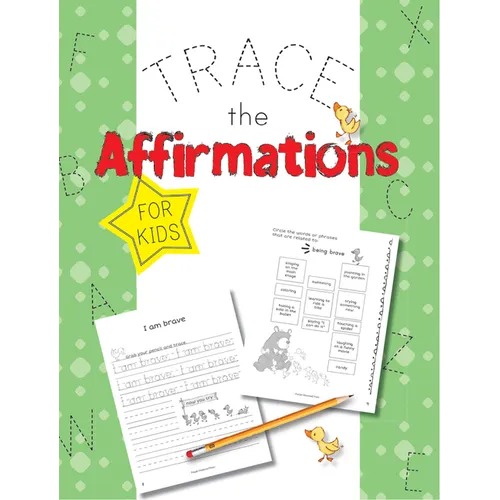 Trace The Affirmations: Positive Declarations for Kids - Paperback