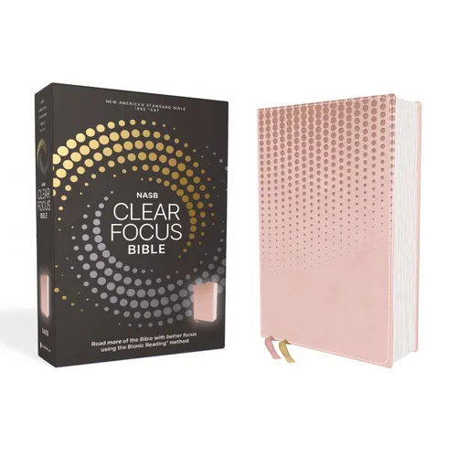 Nasb, Clear Focus Bible, Leathersoft, Pink: Read More of the Bible with Better Focus - Imitation Leather