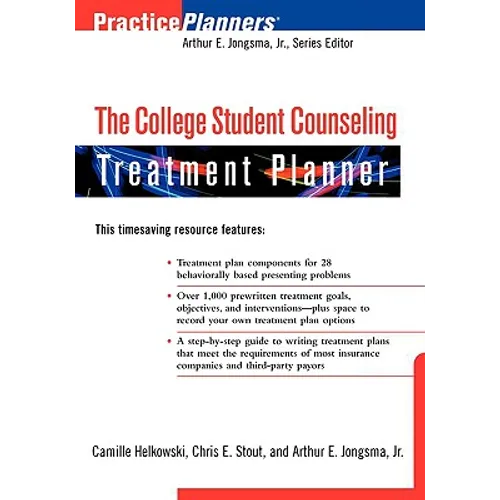 The College Student Counseling Treatment Planner - Paperback