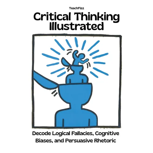Critical Thinking Illustrated. Decode Logical Fallacies, Cognitive Biases, and Persuasive Rhetoric - Paperback