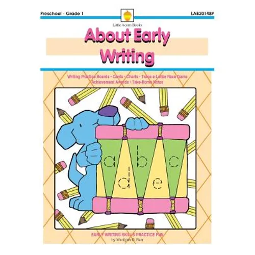 About Early Writing: Early Writing Skills Practice Fun - Paperback