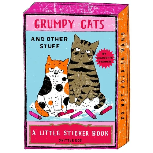 Grumpy Cats and Other Stuff: A Little Sticker Book - Paperback