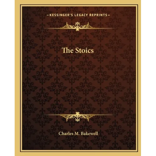 The Stoics - Paperback