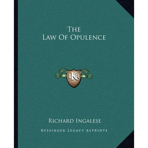 The Law Of Opulence - Paperback
