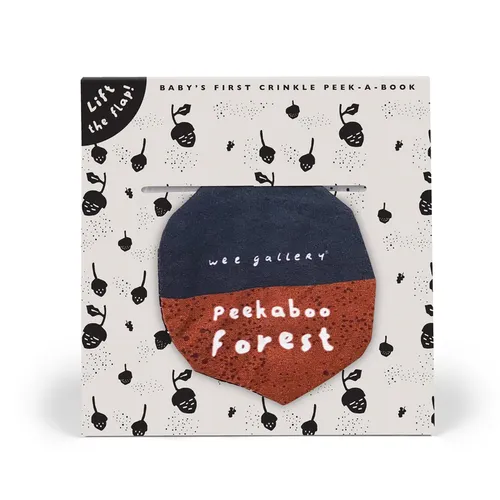 Peekaboo Forest: Baby's First Crinkle Peek-A-Book - Lift the Flap! - Fabric