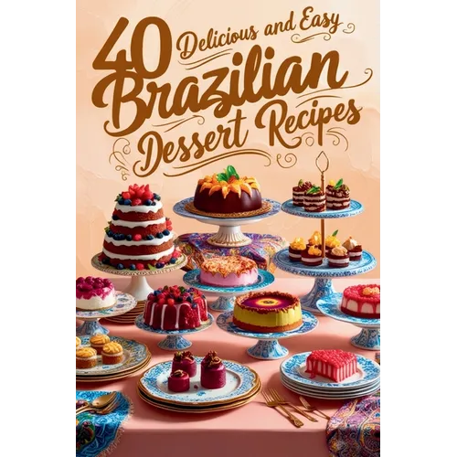 40 Delicious and Easy Brazilian Dessert Recipes: Brazilian Dessert Recipes - Paperback