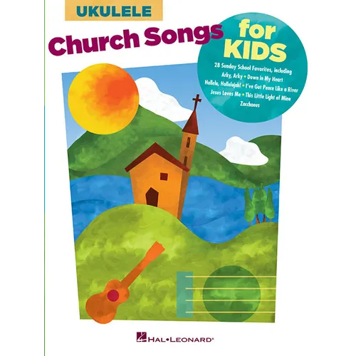Church Songs for Kids: For Ukulele - Paperback