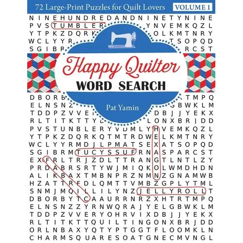 Happy Quilter Word Search