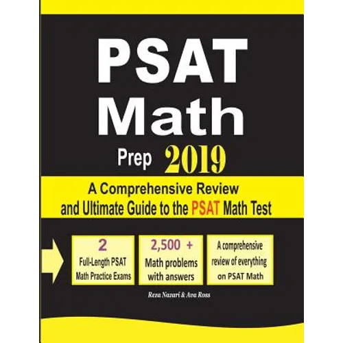 PSAT Math Prep 2019: A Comprehensive Review and Ultimate Guide to the PSAT Math Test - Paperback