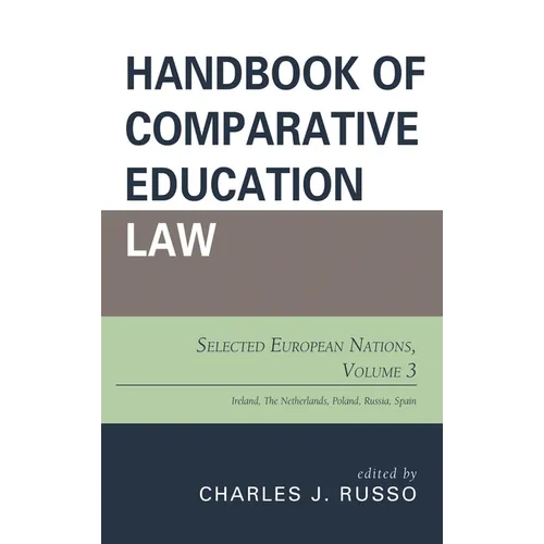 Handbook of Comparative Education Law: Selected European Nations - Hardcover