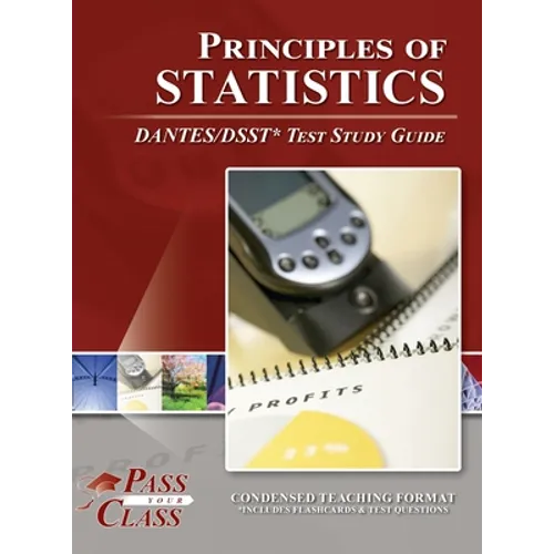 Principles of Statistics DANTES / DSST Test Study Guide - Hardcover
