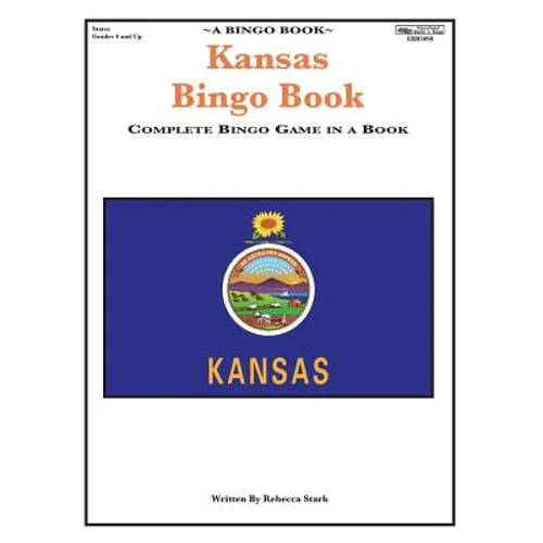 Kansas Bingo Book: Complete Bingo Game In A Book - Paperback