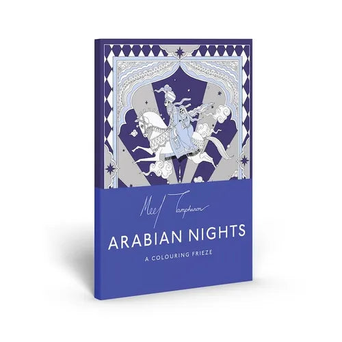 The Arabian Nights: A Contemporary Coloring Frieze - Paperback