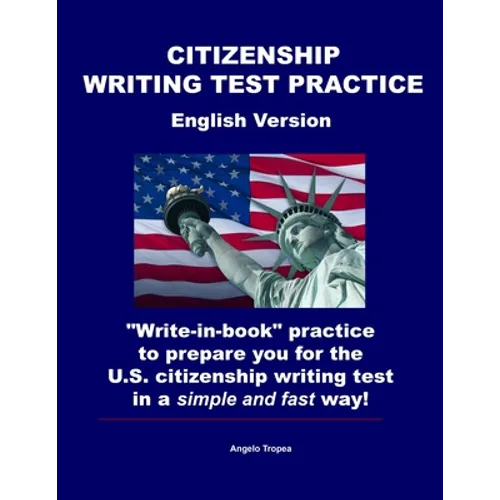Citizenship Writing Test Practice English Version: 