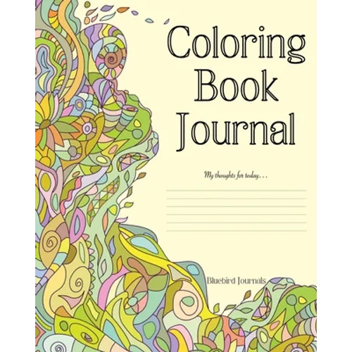 Coloring Book Journal - Paperback
