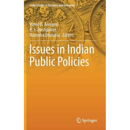 Issues in Indian Public Policies - Hardcover