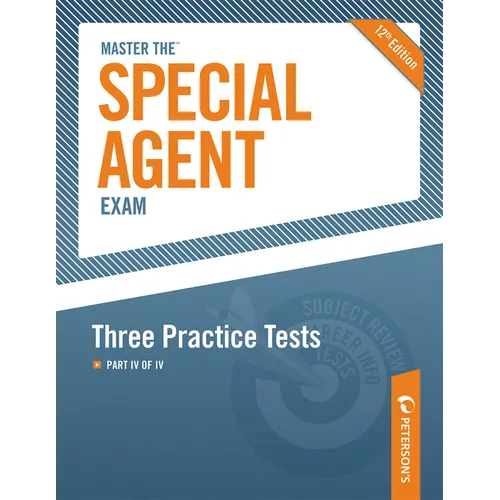 Master the Special Agent Exam - Paperback