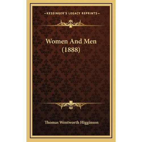 Women And Men (1888) - Hardcover