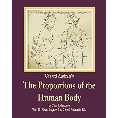 Gerard Audran's The Proportions of the Human Body - Paperback