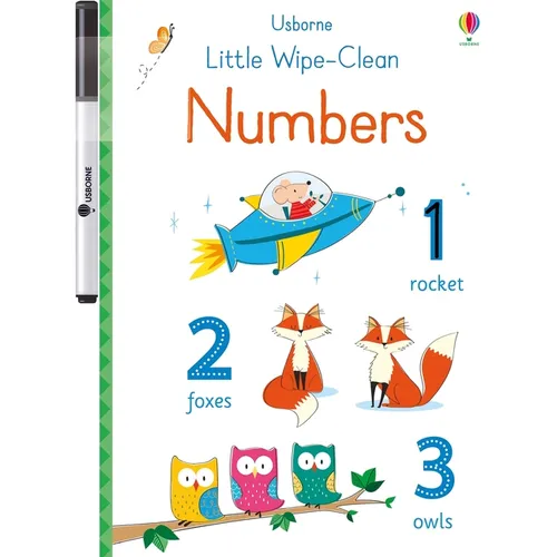 Little Wipe-Clean Numbers - Paperback