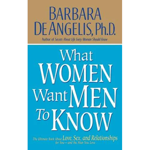 What Women Want Men to Know: The Ultimate Book about Love, Sex, and Relationships for You and the Man You Love - Hardcover