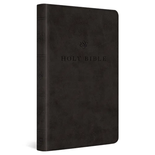 ESV Premium Church Bible, Large Print (Trutone, Black) - Imitation Leather