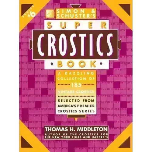 Simon & Schuster's Super Crostics - Paperback
