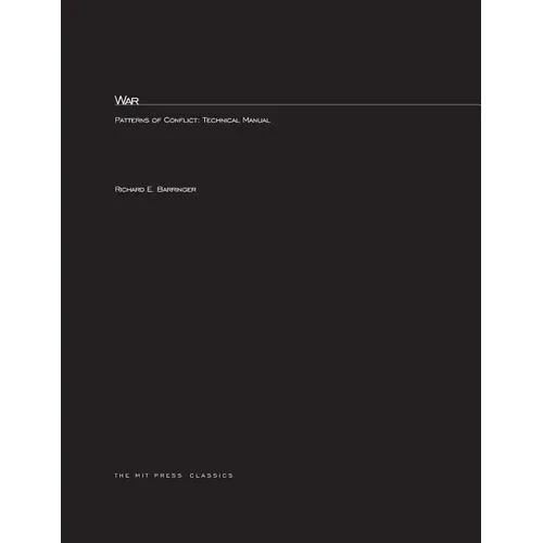 War: Patterns of Conflict: Technical Manual - Paperback