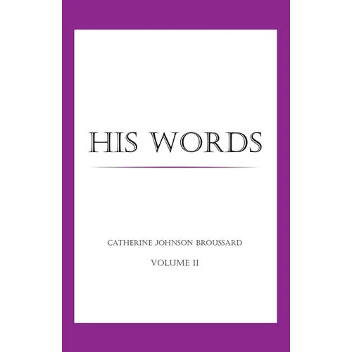 His Words - Paperback