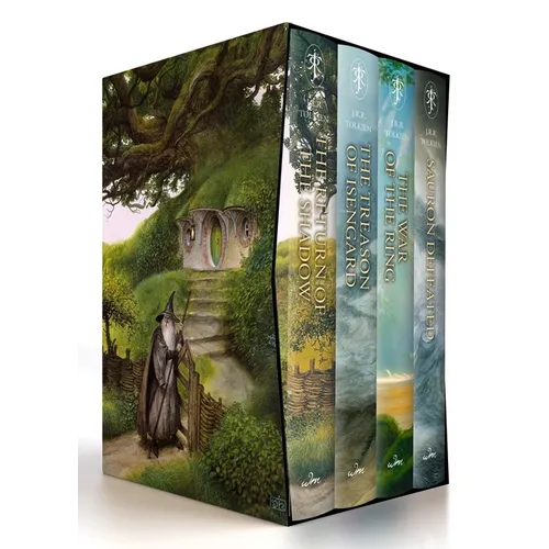 The History of Middle-Earth Box Set #3: The Return of the Shadow / The Treason of Isengard / The War of the Ring / Sauron Defeated - Hardcover