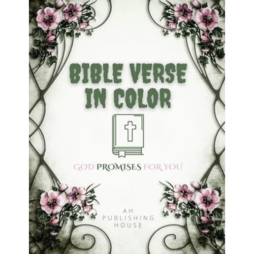 Bible Verse in Color: Bible verse coloring book for adults; God promises for you - Paperback
