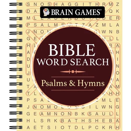 Brain Games - Bible Word Search: Psalms and Hymns - Spiral