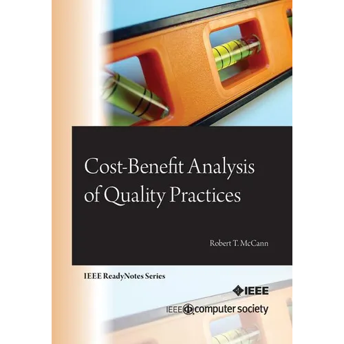 Cost-Benefit Analysis of Quality Practices - Paperback