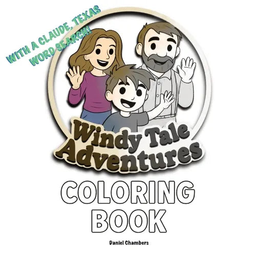 Windy Tale Adventures: Coloring Book - Paperback