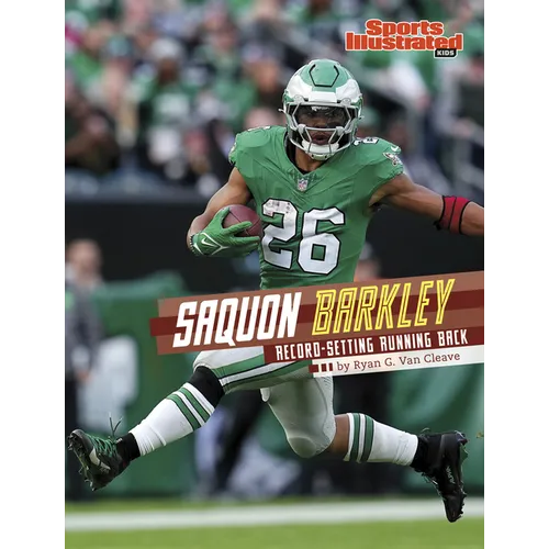 Saquon Barkley: Record-Setting Running Back - Library Binding