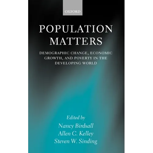 Population Matters 'Demographic Change, Economic Growth and Poverty