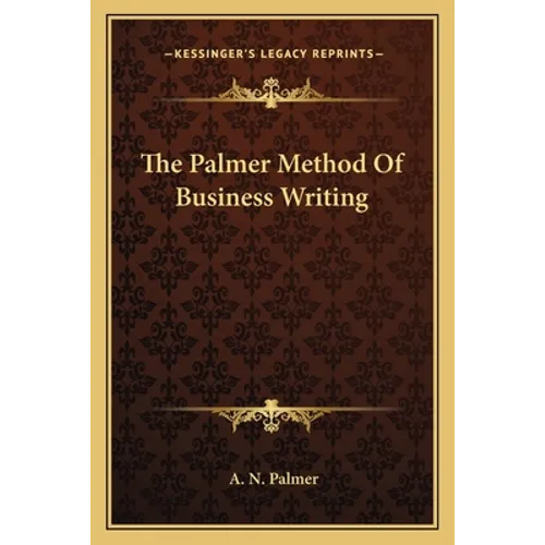 The Palmer Method Of Business Writing - Paperback
