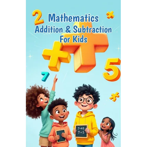 Mathematics Addition and Subtraction for Kids: A Beginner's Guide to Numbers, Word Problems, Mental Math Strategies, and Number Bonds for Ages 6-10 - Paperback