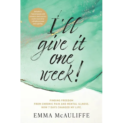 I'll give it one week! - Paperback